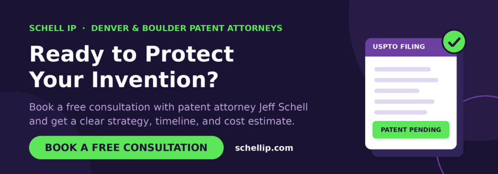 image | Schell IP: Premier Patent Law Support Book a free patent consultation with Denver patent attorney Jeff Schell