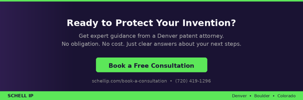book a free patent attorney consultation with Schell IP