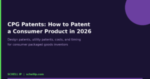 CPG patents guide for consumer product inventors in 2026