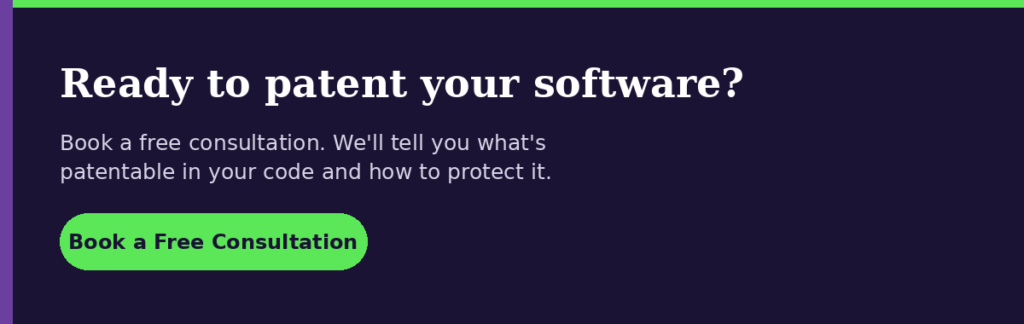 Can software be patented? Book a free consultation with Schell IP, Denver patent attorney Jeff Schell