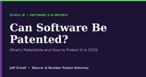 Can software be patented: Schell IP 2026 guide for founders on what software is patentable