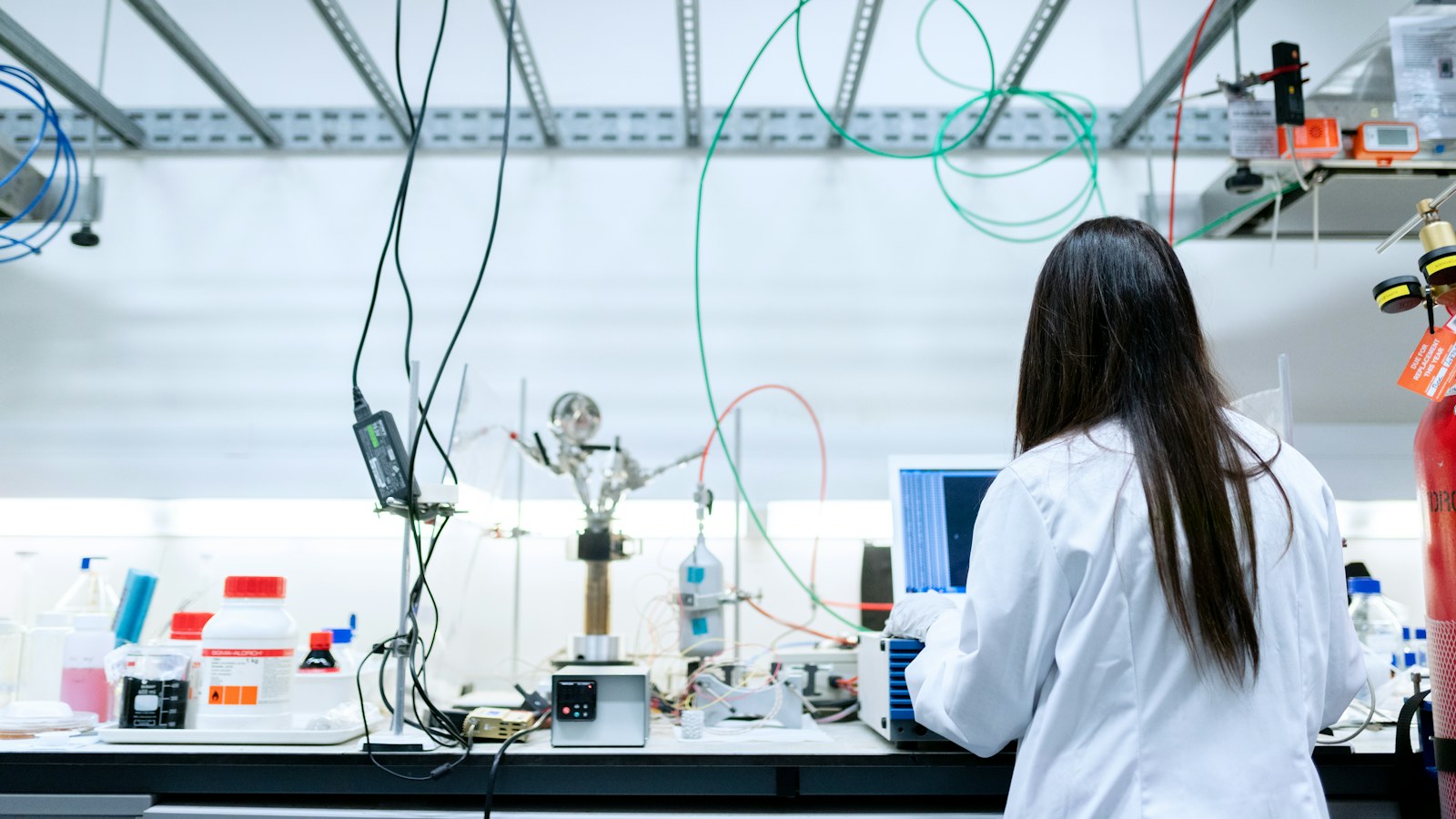 Patent Lawyer for Advanced Materials and Sustainable Products | Schell IP | Schell IP: Premier Patent Law Support | Schell IP: Premier Patent Law Support Engineer researching materials for energy storage technology